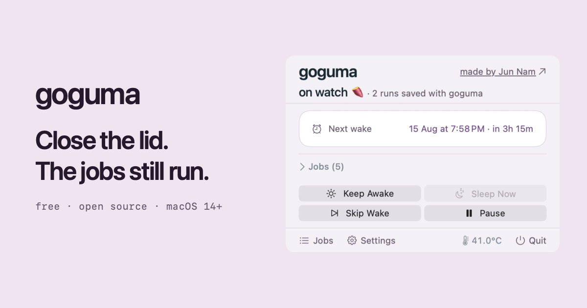 goguma website preview